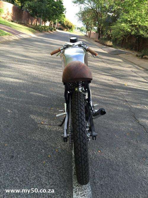 Vintage Custom Suzuki RG 50cc Cafe Racer