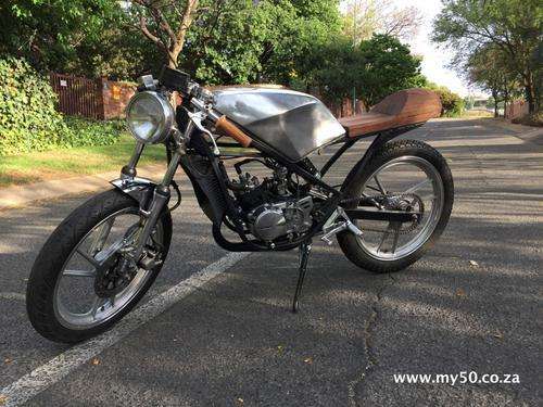 Vintage Custom Suzuki RG 50cc Cafe Racer