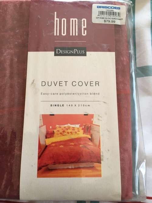 SINGLE DUVET COVER SET  - BRAND NEW
