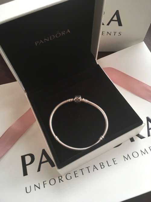 Pandora Silver Collier Bracelets - Brand New - 17cm Long