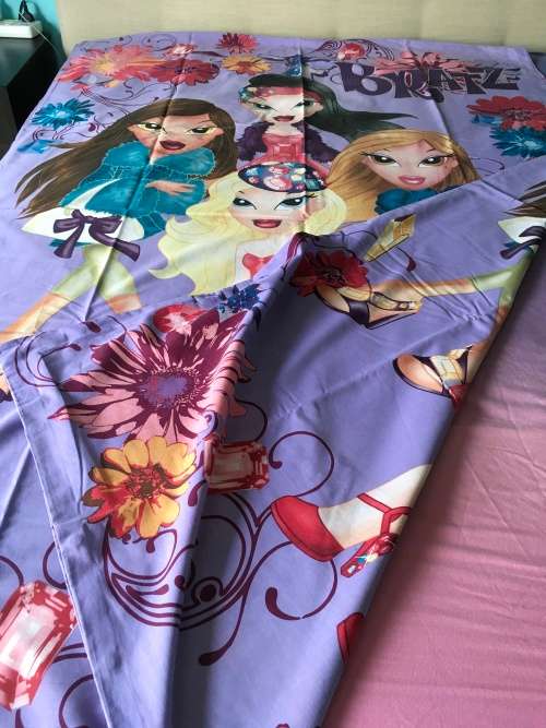 BRATZ SINGLE DUVET COVER SET - FOR GIRLS