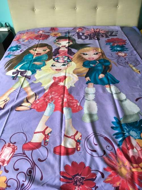 BRATZ SINGLE DUVET COVER SET - FOR GIRLS