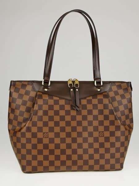 LOUIS VUITTON Damier Ebene Canvas Westminster GM Bag