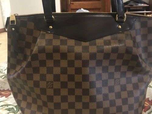 LOUIS VUITTON Damier Ebene Canvas Westminster GM Bag