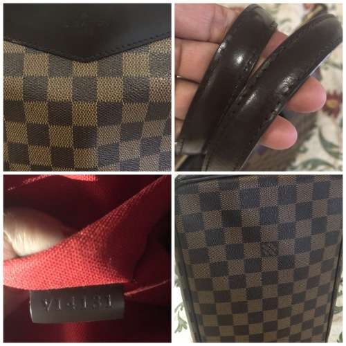 LOUIS VUITTON Damier Ebene Canvas Westminster GM Bag