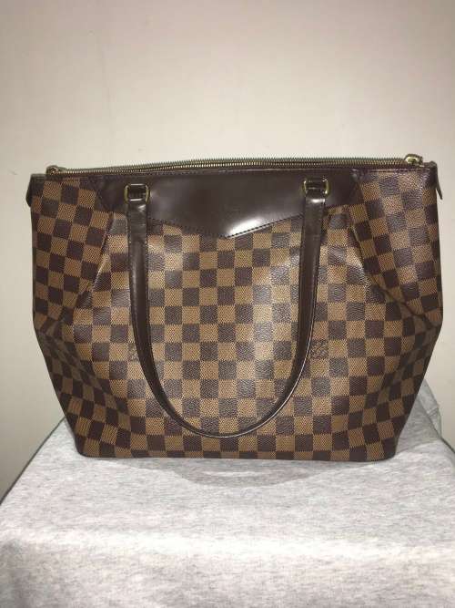 LOUIS VUITTON Damier Ebene Canvas Westminster GM Bag