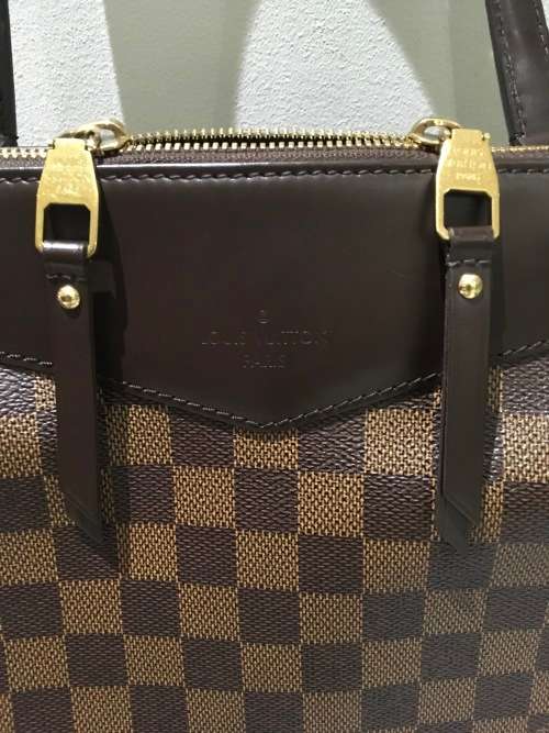 LOUIS VUITTON Damier Ebene Canvas Westminster GM Bag