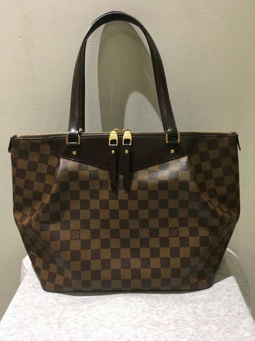 LOUIS VUITTON Damier Ebene Canvas Westminster GM Bag