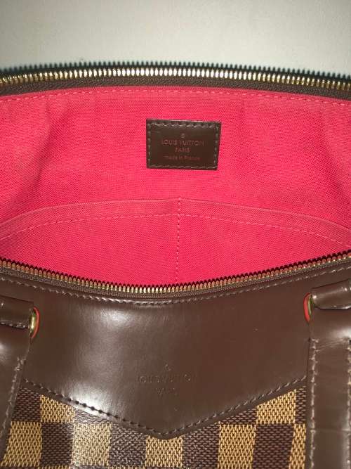 LOUIS VUITTON Damier Ebene Canvas Westminster GM Bag