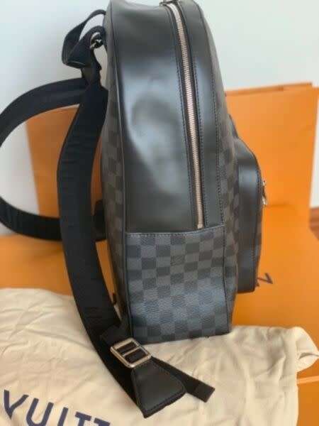LOUIS VUITTON Damier Graphite Josh Backpack Bag - PRISTINE CONDITION