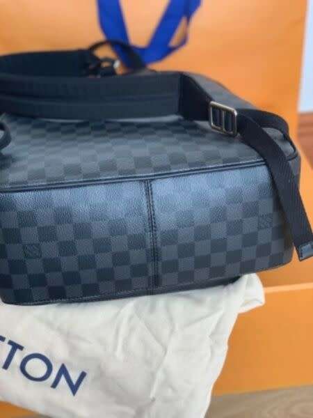 LOUIS VUITTON Damier Graphite Josh Backpack Bag - PRISTINE CONDITION