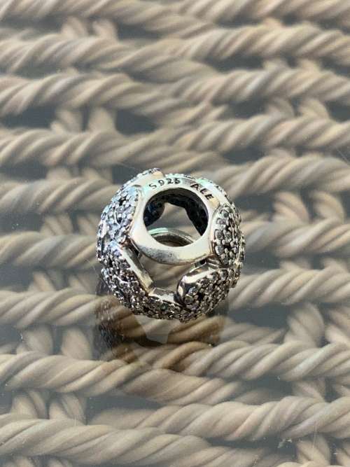 Pandora Cascading Glamour Charm with Clear Cubic Zirconia