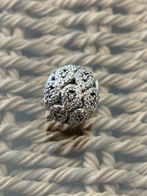 Pandora Cascading Glamour Charm with Clear Cubic Zirconia