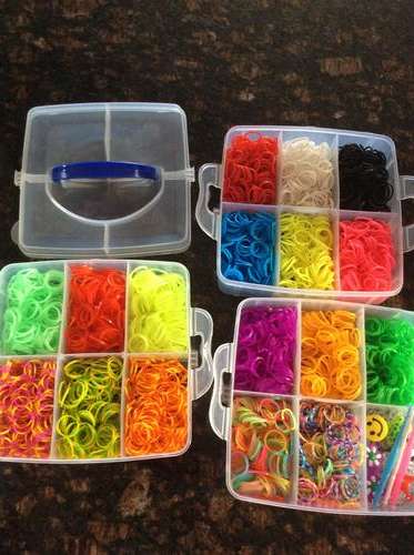 NEW ARRIVAL!!! STACKABLE CONTAINER 4000+ LOOM BANDS