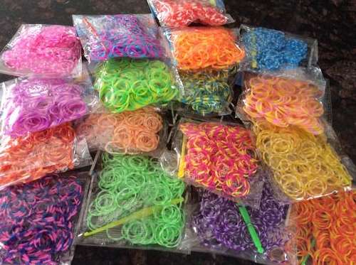 DOUBLE COLOR LOOM BANDS