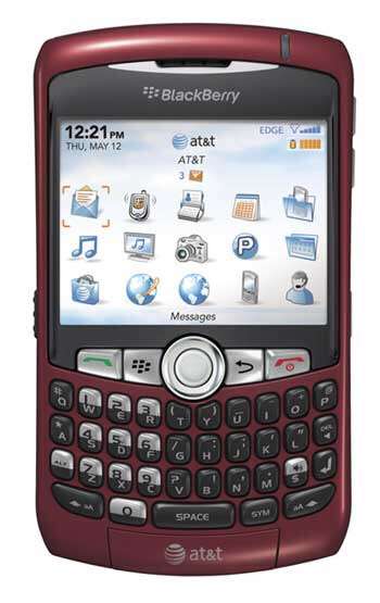 Blackberry 8320 CURVE - RED