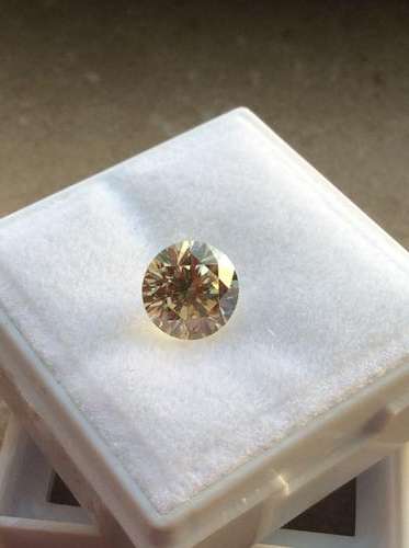 Natural Untreated Diamond 1.156 cts P/ Cape color SI3 Clarity - "JARROD MCALLISTER ONLY"