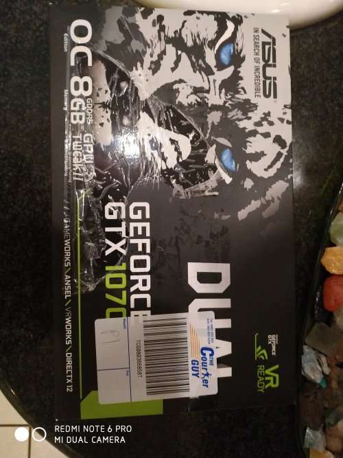 Asus GTX 1070 8Gb