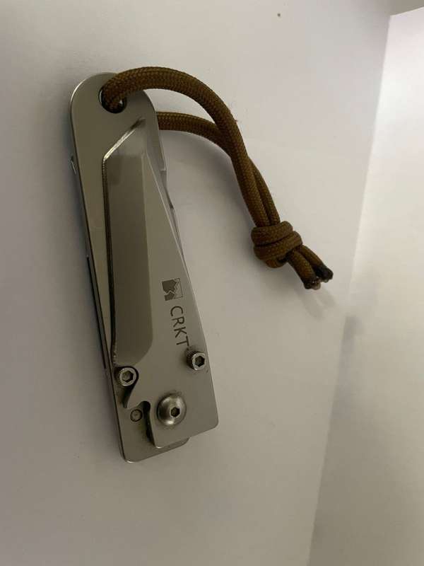 CRKT EDC Knife Ed Halligan design K.I.S.S system _ great carry