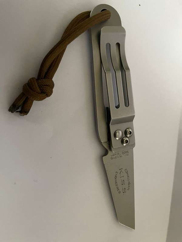 CRKT EDC Knife Ed Halligan design K.I.S.S system _ great carry
