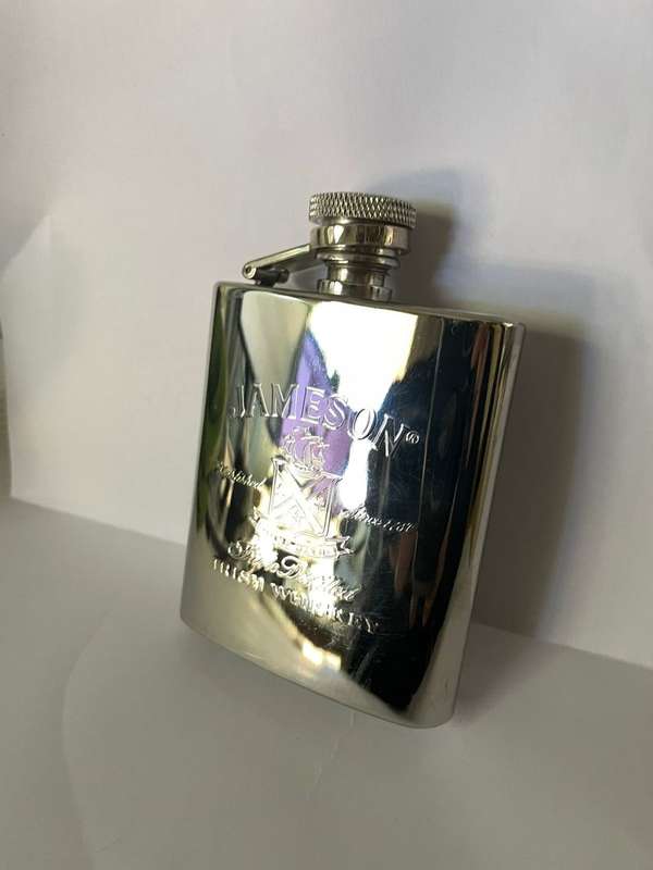 Jameson Flask - (medium )- good condition - great collectors item