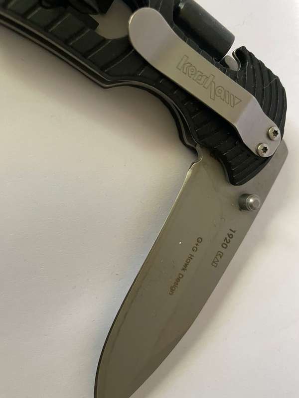 Kershaw Fire Multi-Function Pocket Knife 1920 G+G Hawk design - also an EDC