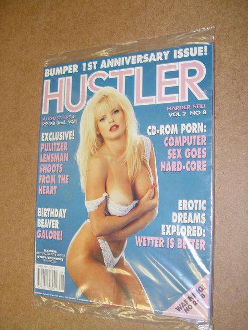 Hustler - August 1994 (Sealed in original plastic, unread) (South African Edition)