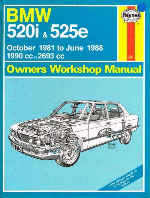 Haynes BMW 520i & 525e 81-88