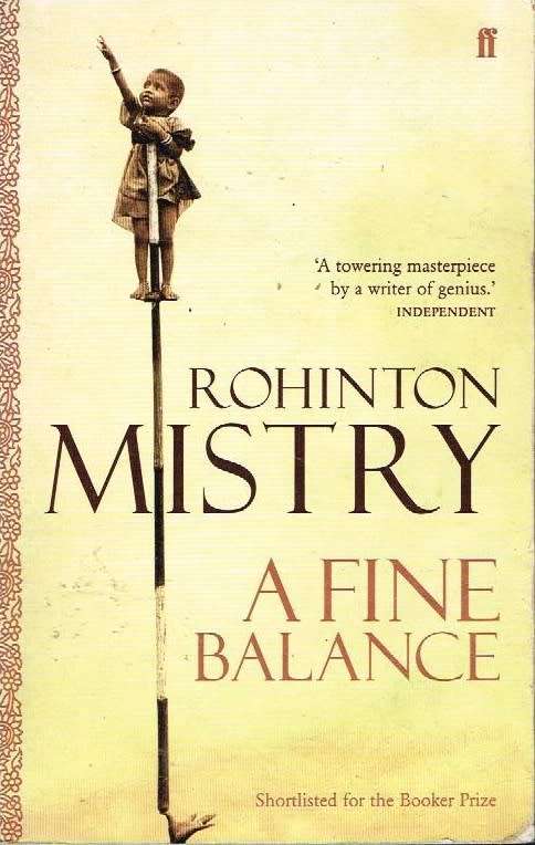 A fine balance Rohinton Mistry