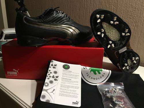 Awesome Puma Cell Fusion Argyle Golf Shoe Size UK9