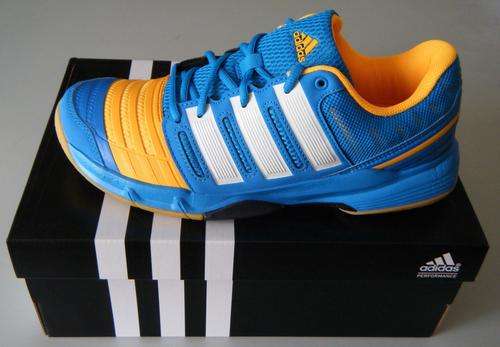 Adidas Stabil 11 (Blue/Gold) Squash Shoe