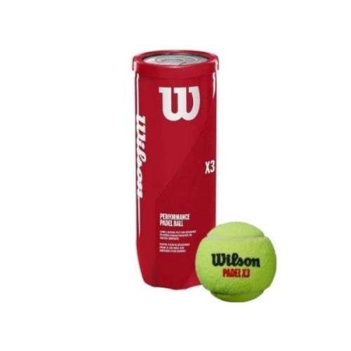 Wilson Performance Padel X3 Balls