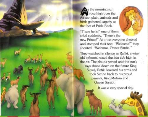 THE LION KING- DISNEY  / LADYBIRD