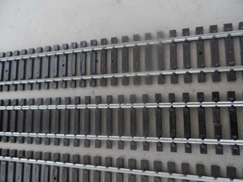 LIMA  H0 RAILROAD TRACKS  9 X STRAIGHTS  N/3020