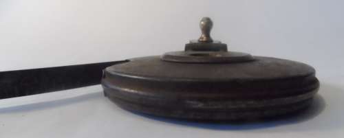 MEASURING TAPE  VINTAGE JOHN RABONE & SONS STEEL & BRASS  50 FT. IMPERIAL  TAPE