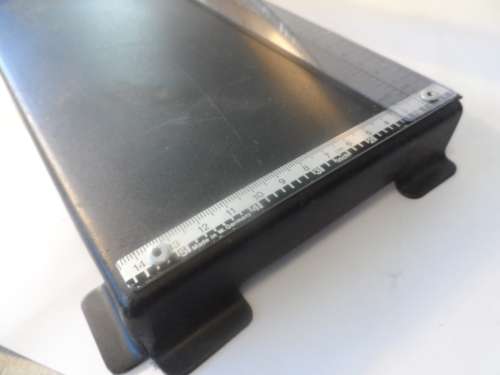 PHOTOGRAPHERS PAPER SHEAR / GUILLOTINE -DECKLE EDGE / SCALLOP EDGE TRIMMER
