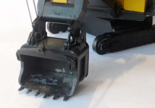 P & H 2800 ELECTRIC MINING ROPE SHOVEL CONRAD HO DIE CAST  1:87 MODEL  / YELLOW