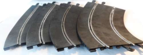 SCALEXTRIC  4 X CLASSIC TRACK  FLEXIBLE  BANKED  CURVES