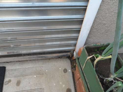 SINGLE GARAGE ROLLER DOOR , GALVANISED METAL