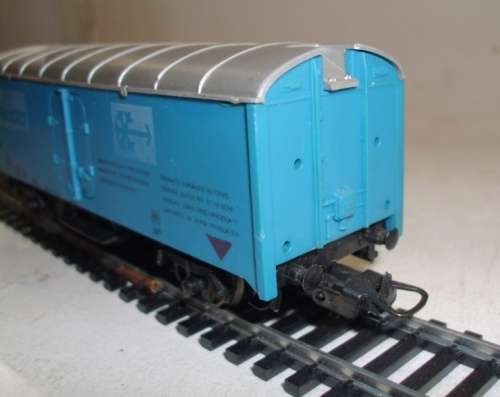 LIMA INTER FRIGO  BLUE 14120 Kg.ICE ,FREEZER WAGON    H O GAUGE
