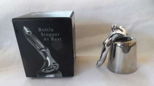 CARROL BOYES  BOTTLE STOPPER " STOPPER AT REST " 2BS-ATR