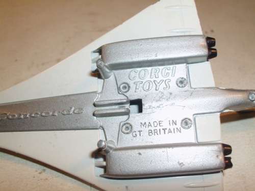 RETRO CORGI TOYS 650 BAC  CONCORDE   1976