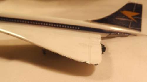 RETRO CORGI TOYS 650 BAC  CONCORDE   1976