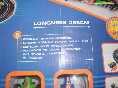 POWER COURSE SLOT CAR RACING TRACK SET