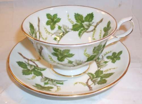 SPRINGFIELD  ENGLISH FINE BONE CHINA TEA DUO
