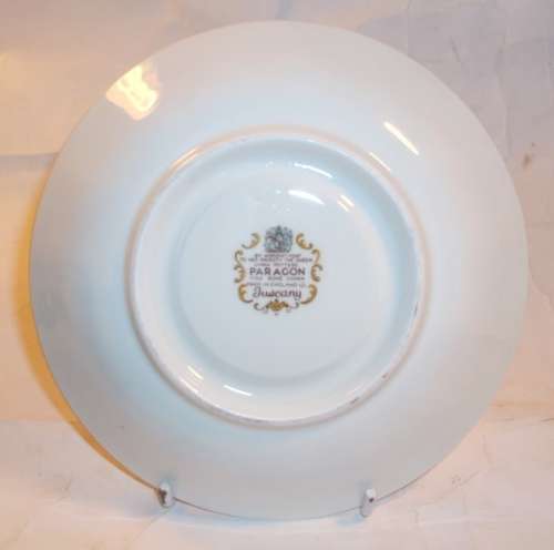 PARAGON " TUSCANY " ENGLISH FINE BONE CHINA TEA TRIO