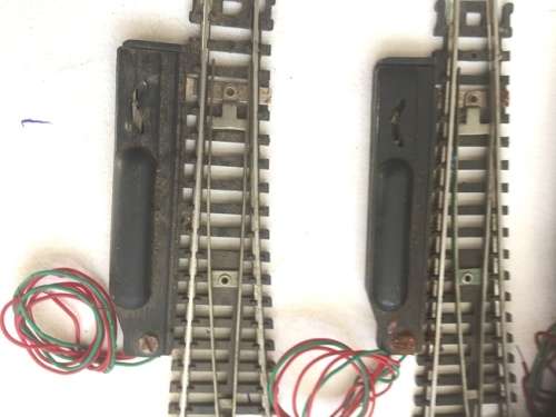 LIMA ITALY   3 X N GAUGE LEFT TURN IN POINTS     N/526 , < 15 deg .  13 cm. / 5 1/4 ins.