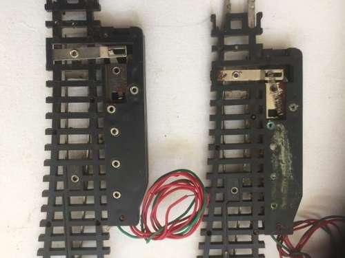 LIMA ITALY   3 X N GAUGE LEFT TURN IN POINTS     N/526 , < 15 deg .  13 cm. / 5 1/4 ins.