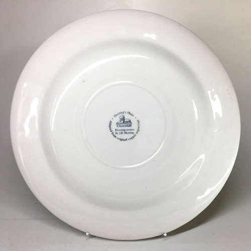 CHURCHILL ' HERRING'S HUNT  ' 'BREAKING COVER '  COLLECTIBLE PORCELAIN  DISPLAY PLATE