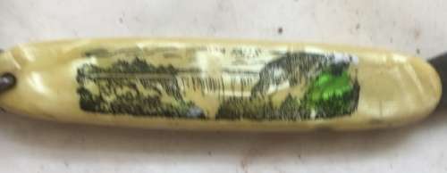 VINTAGE COLLECTIBLE SOUVENIR PEN KNIFE ' VICTORIA FALLS '